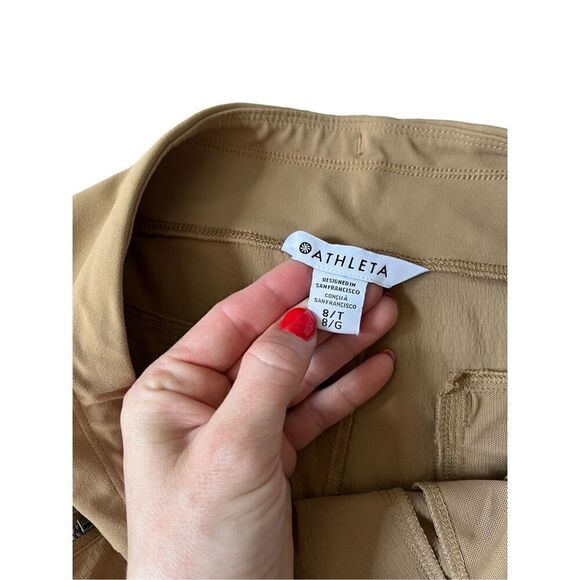 Athleta Trekkie Jogger 8 Tall Lightweight Tan - Picture 5 of 15